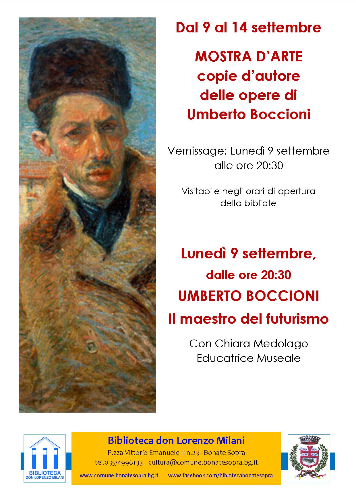 Immagine che raffigura Umberto Boccioni