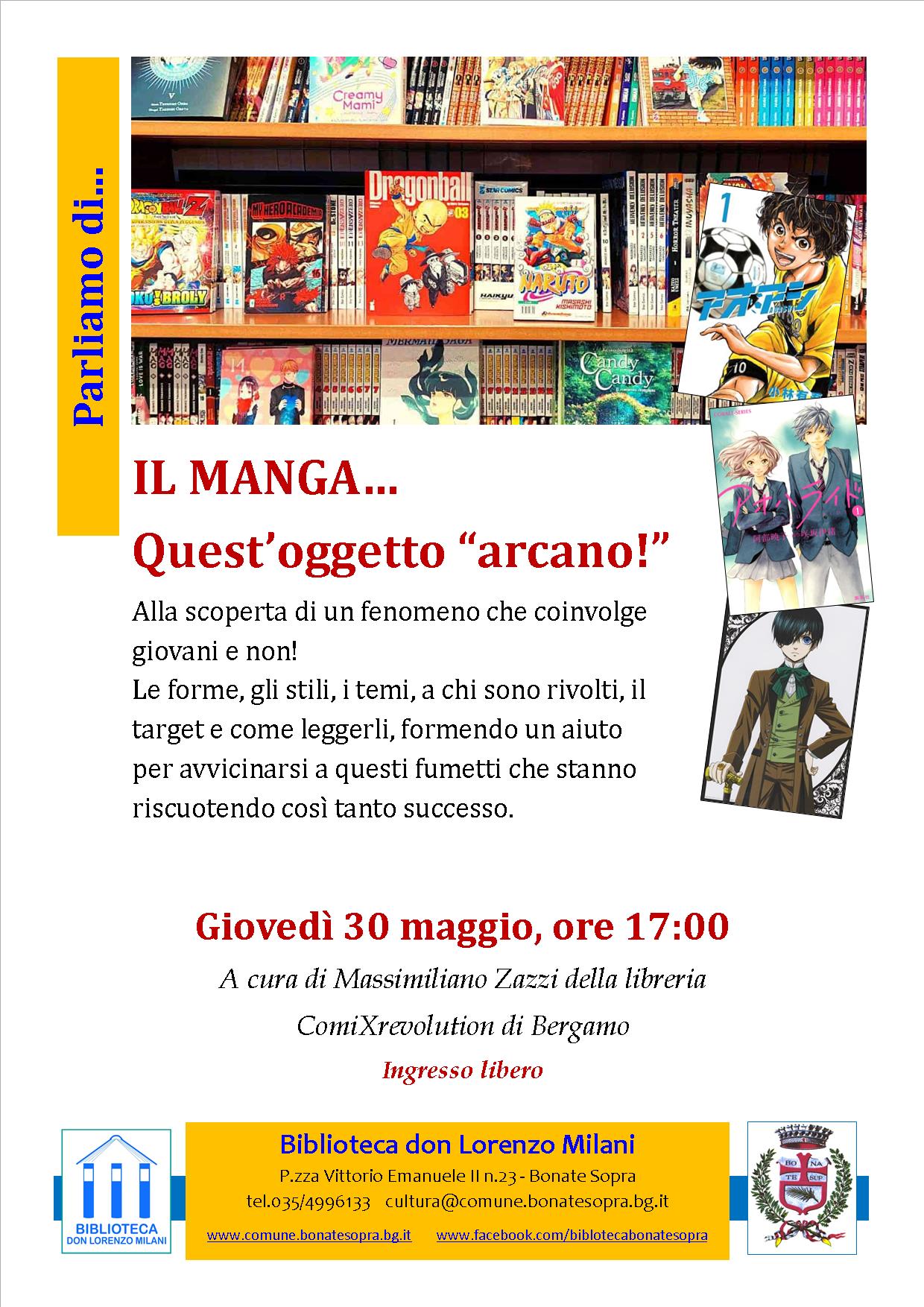 Immagine che raffigura Il manga quest'oggetto 